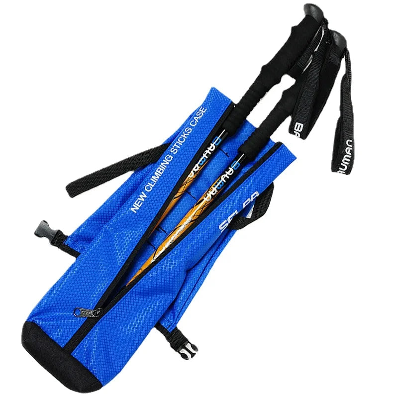 Waterproof Outdoor Walking Stick Carry Bag Trekking Pole Storage Case Backpacking Carrying Bag for Crutch without Stick