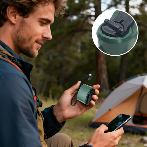 Hand Crank Charger Power Supply Emergencies Gear Backpacking Cellphone Charger Efficient power storage for Survival Camping Fun