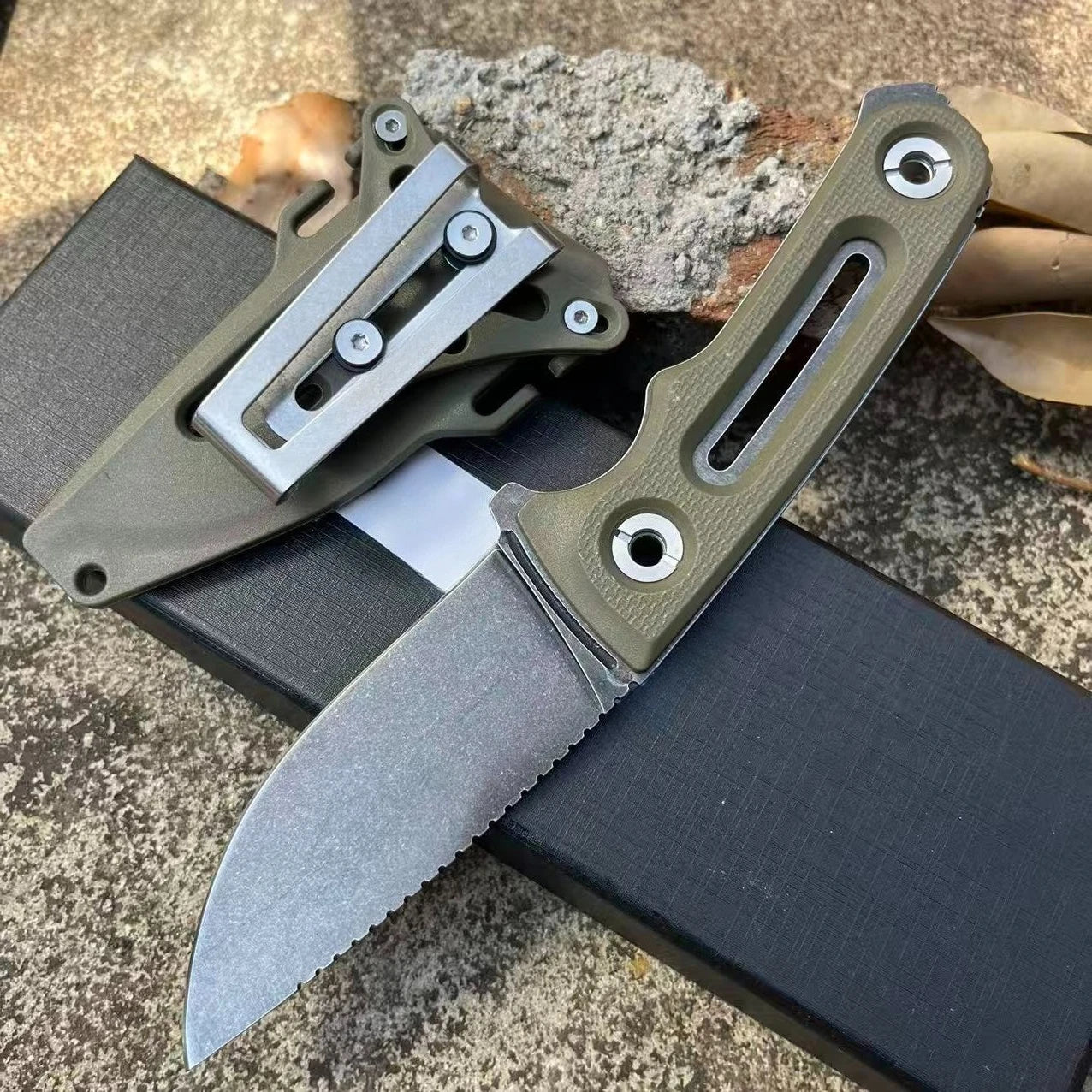 Jungle Adventure Exploration Gear Portable Camping Hiking Fishing Utility Essential Outdoor EDC Knives Trekking Climbing Tools