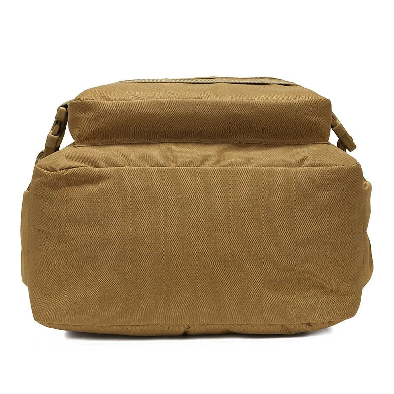 Camouflage Tactical Outdoor Hiking Backpack Double Shoulder Cycling Gear for Camping - Durable Nylon Backpack